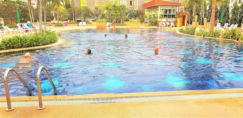 Паттайя: Lovely sea View Studio Jomtien Beach