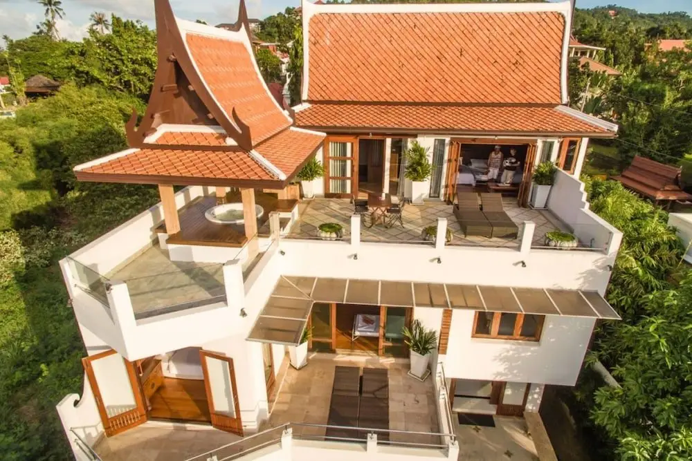 Самуи: 3 Bedroom Sea View Villa Big Buddha