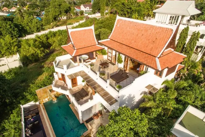 Самуи: 5 Bedroom Sea View Villa Big Buddha