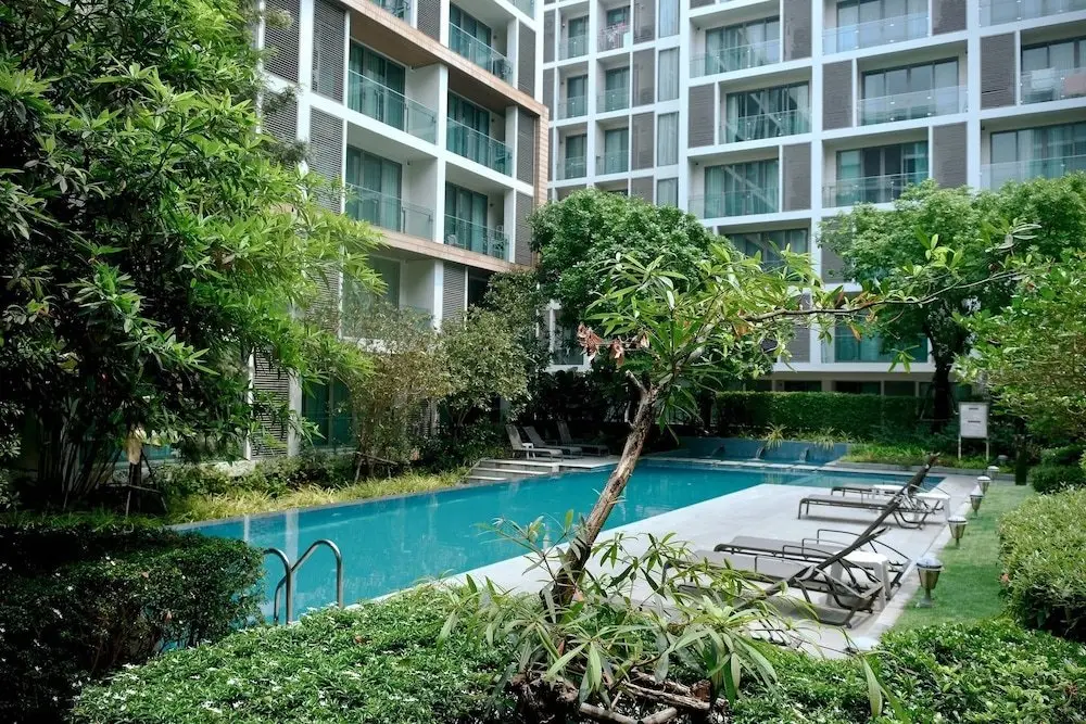 Чиангмай: Beautiful Condo Nimman Area, Terracepoolgym