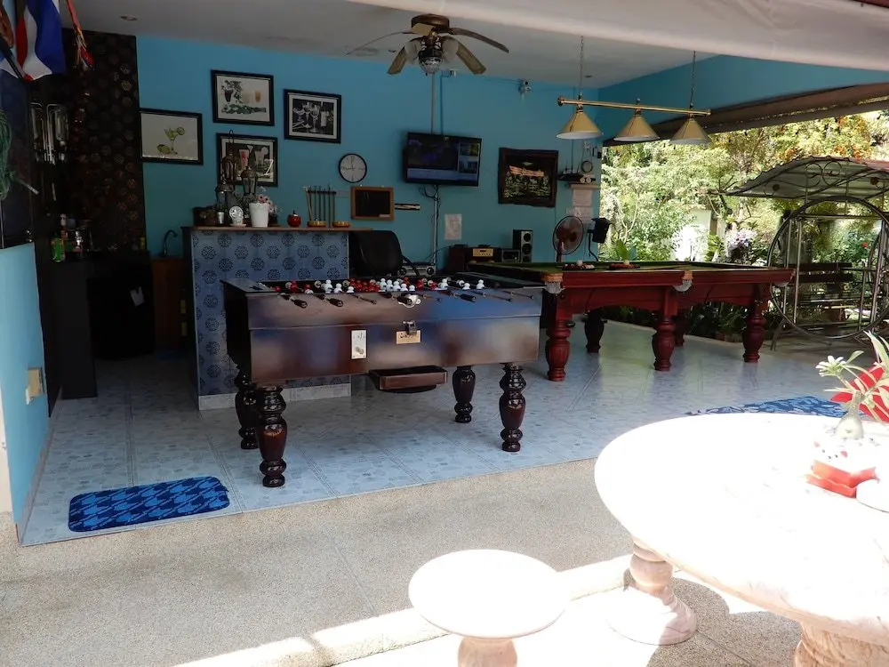 Бангламунг: Relaxing Palm Pool Villa, Tropical Illuminated Garden Private Swimming Pool