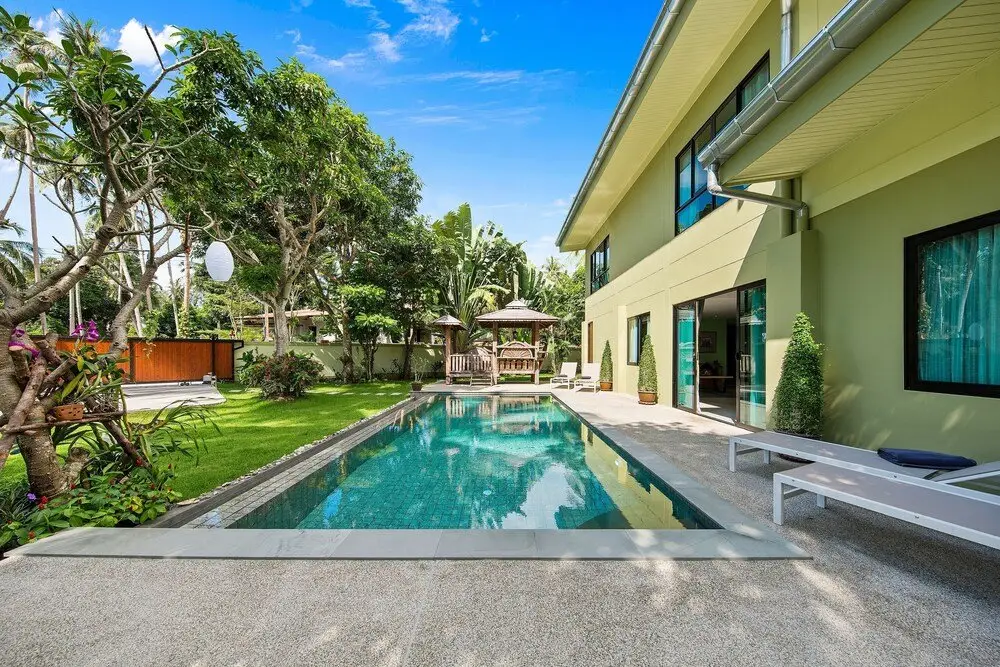 Самуи: Superb Family Hide-away Four Bedroom Garden Villa With Family Pool