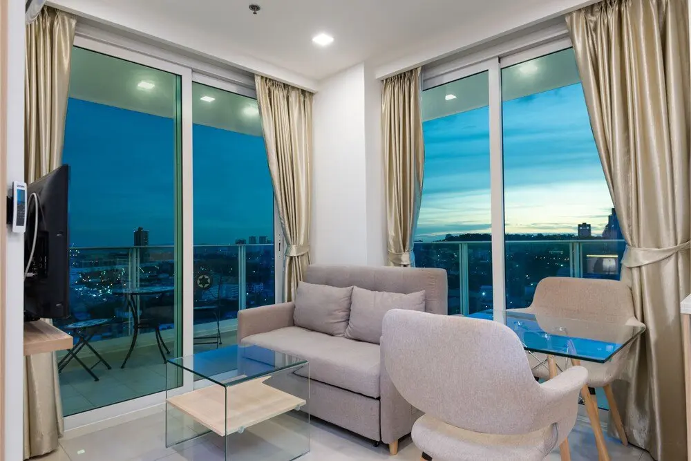 Паттайя: Panoramic Sea, City And Mountain Views by City Garden Tower