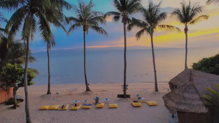 Ко-Пханган: Sea Love Beach Bar und Bungalows