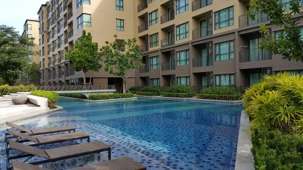 Чаам: Rain Cha-am Pool view #4th floor by Obbset