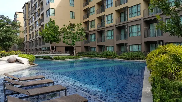 Чаам: Rain Cha-am Pool view #4th floor by Obbset