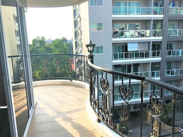 Паттайя: Pratumnak 1 bed With sea View at Siam Oriental Twins