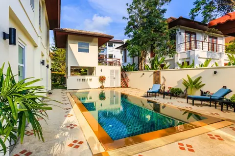 Baan Kaja villa, walk to Surin and BangTao beach. Private pool. — фото 1