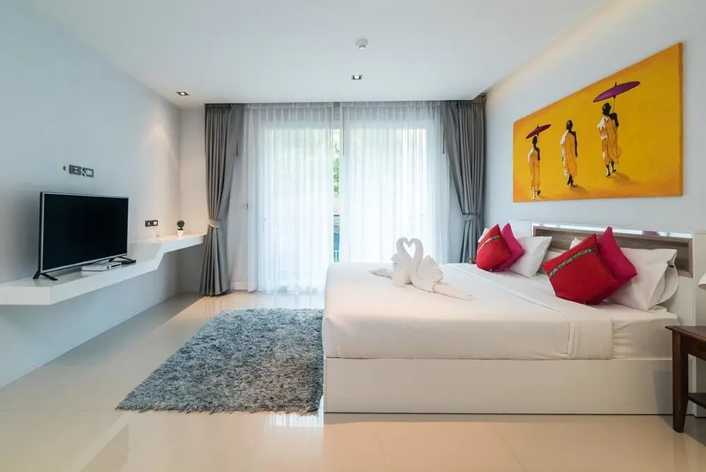 Кату: Et420 - Pool View Patong Studio With Pool and Shuttle to Beach