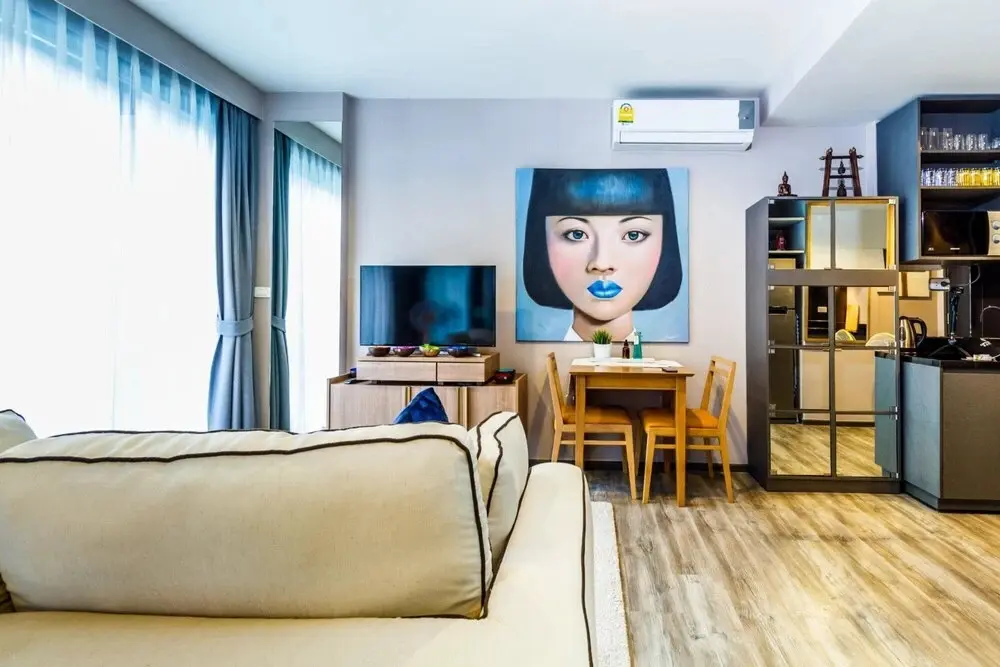 Кату: D144 - Unique Pool Access Apartment in The Deck Patong 2 Pools and gym