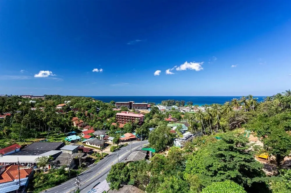 Муанг: Top Floor sea View 2br Apartment Near Karon Beach