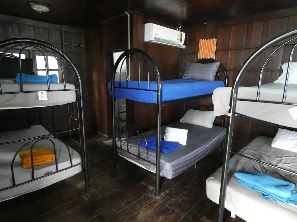 Ко-Пханган: Asia Blue - Beach Hostel Hacienda - Single bed in 10-bed Dormitory Room