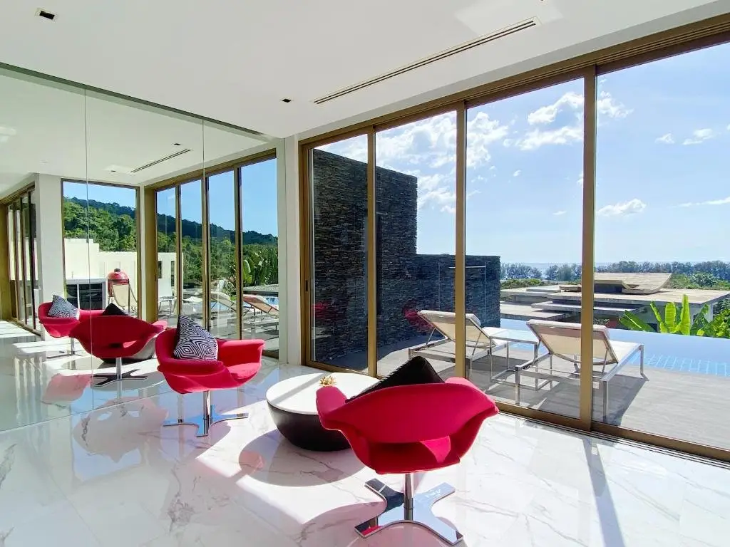 Тхаланг: "designer Panoramic Seaview 2br Pool Villa Naithon Beach"