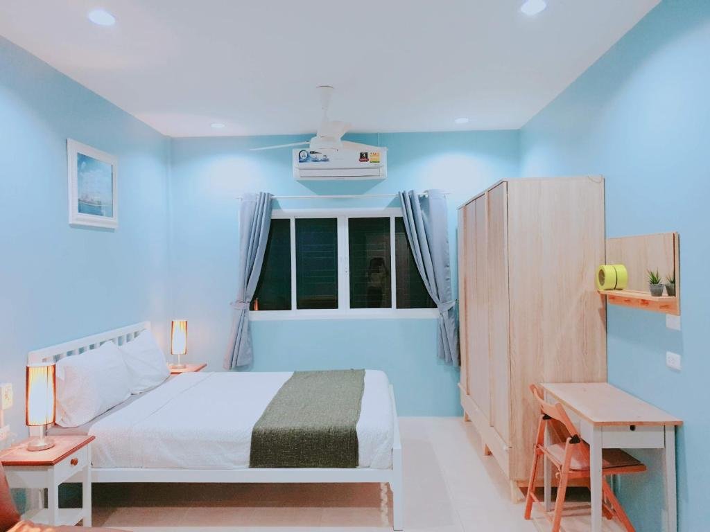 Муанг: Near boxing center, New 1BR wh kitchen, Sofa bed, Wifi