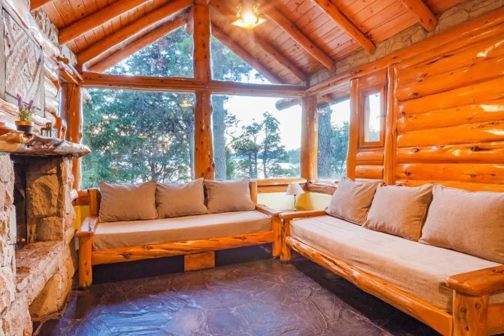 Касансай: Cabañas Villa Labrador con costa de lago