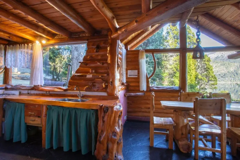 Касансай: Cabañas Villa Labrador con costa de lago
