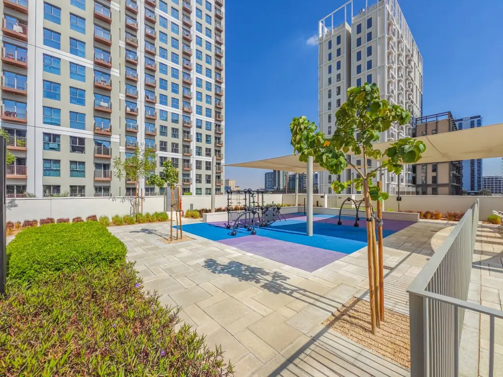 Дубай: Апартаменты Blissful 1BR with Balcony | Collective tower