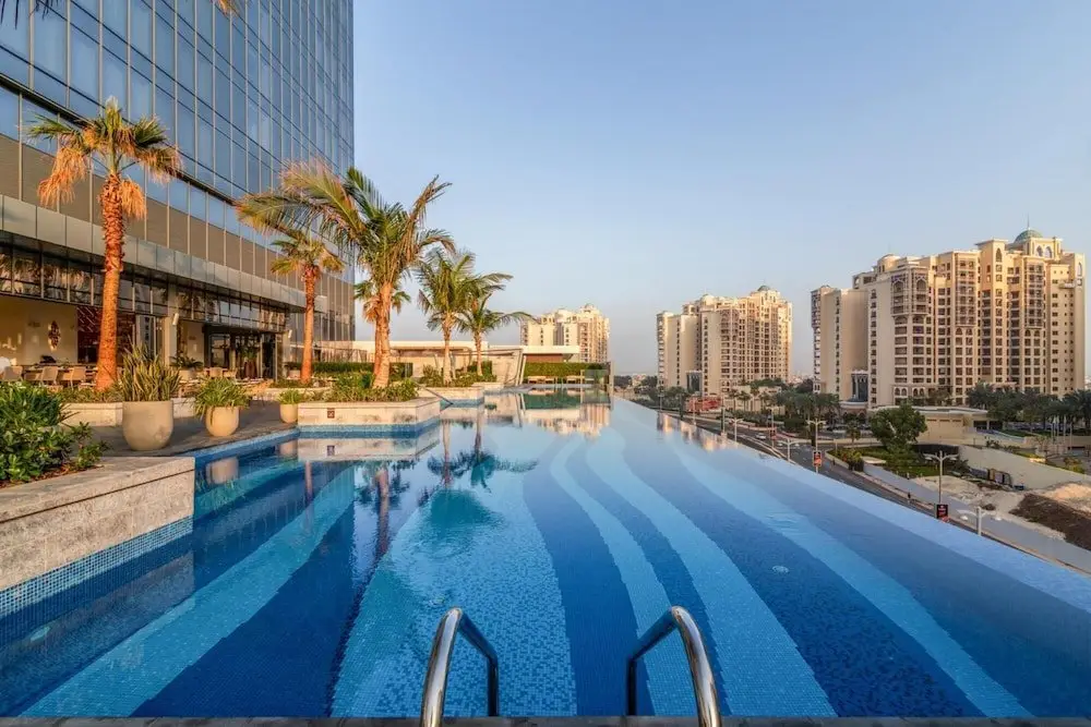 Дубай: Luxe Studio With a Fantastic Atlantis View