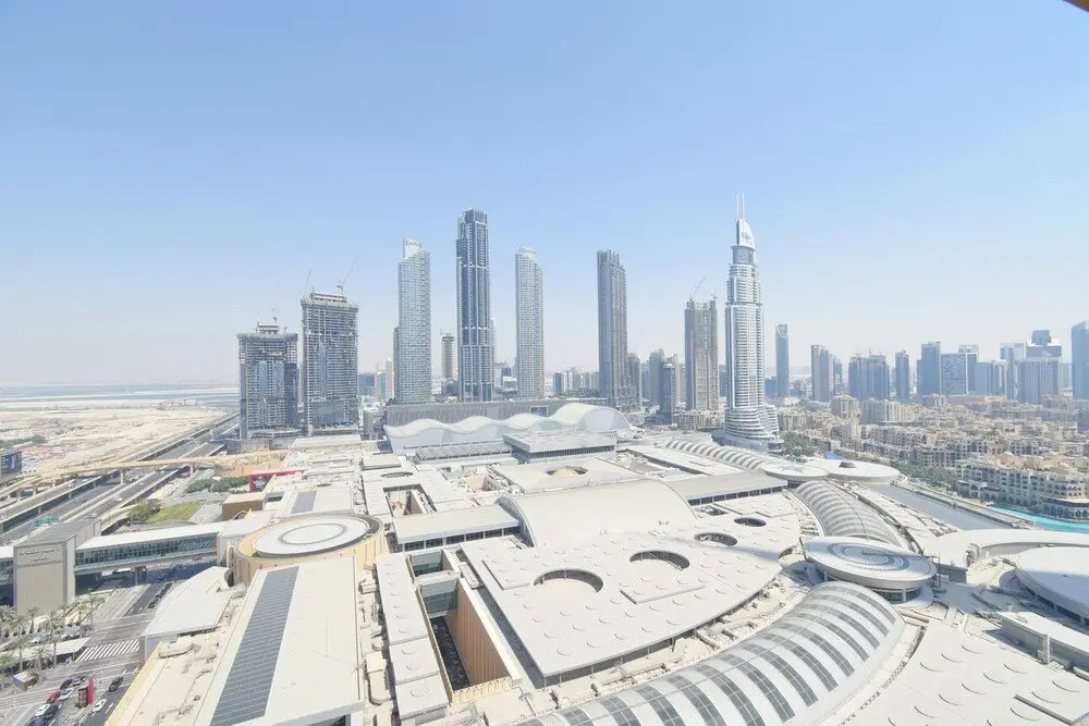 Дубай: The address dubai mall Luxury 1bed balcony