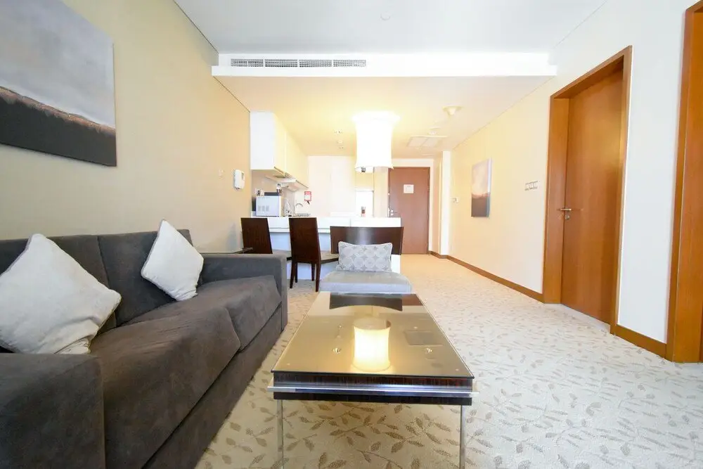 Дубай: The address dubai mall Luxury 1bed balcony