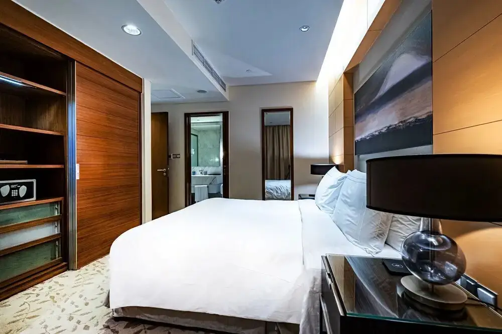 Дубай: The address dubai mall Luxury 1bed balcony