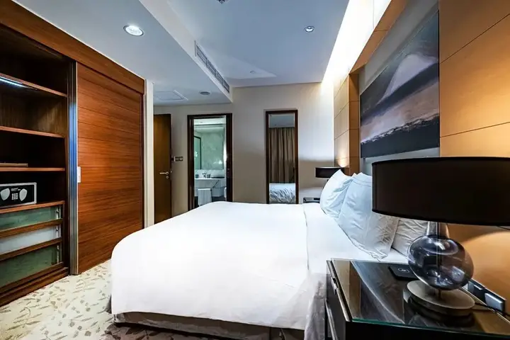 Дубай: The address dubai mall Luxury 1bed balcony