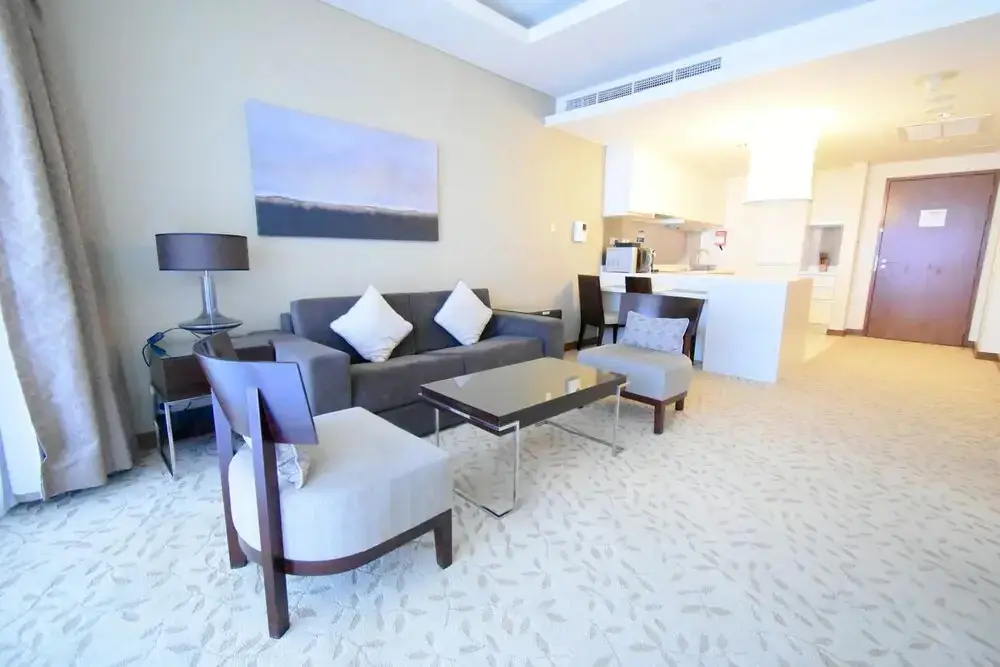 Дубай: The address dubai mall Luxury 1bed balcony