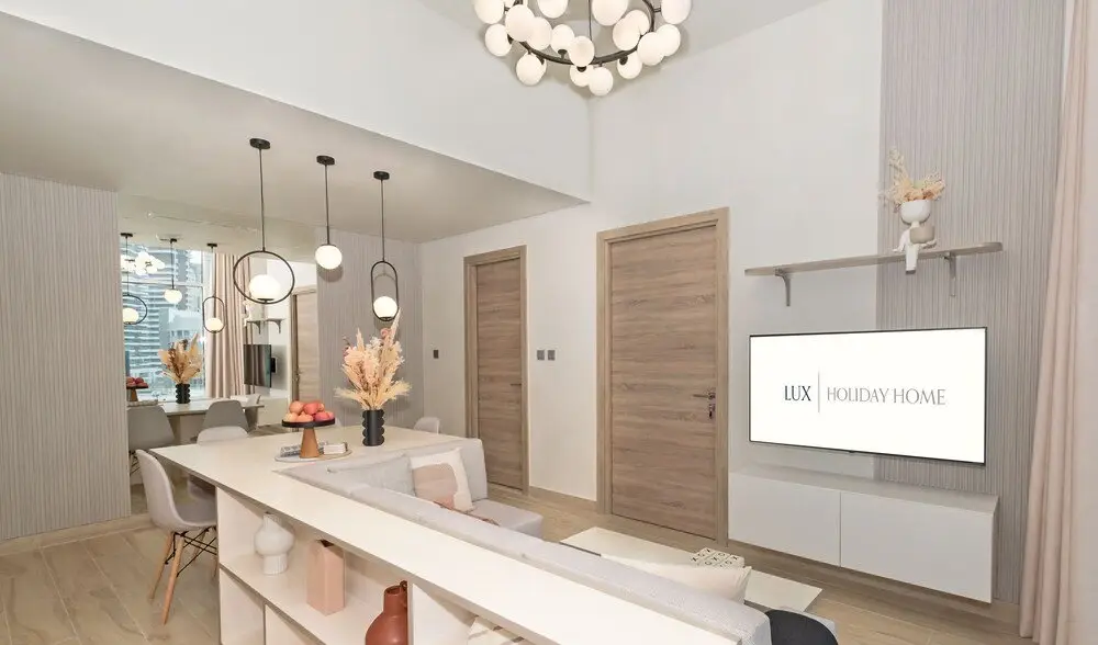 Дубай: LUX The Modern Marina Suite 2 bed
