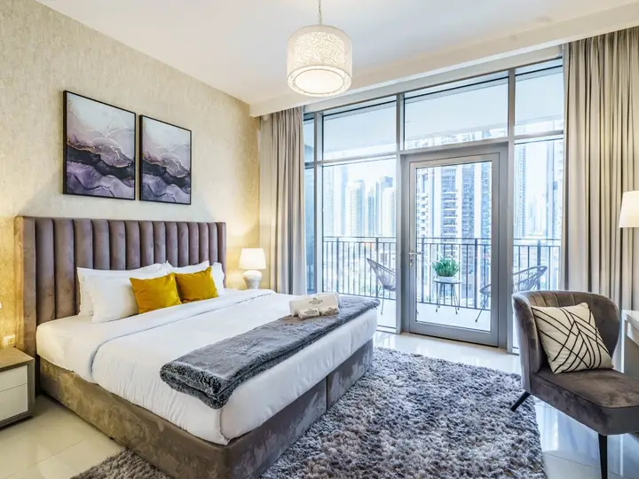 Дубай: Апартаменты Classy 2BR in Boulevard Crescent | Downtown Dubai