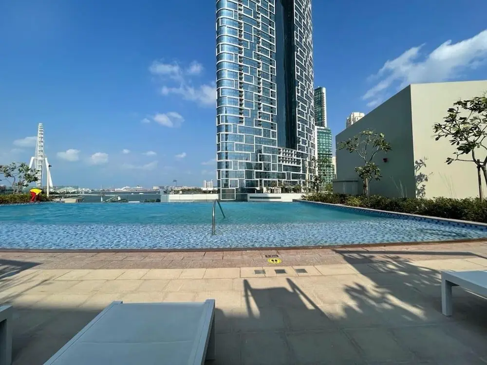 Дубай: Luxe High Floor Full Seaview