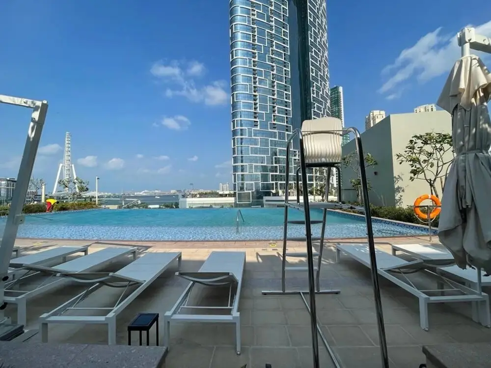Дубай: Luxe High Floor Full Seaview