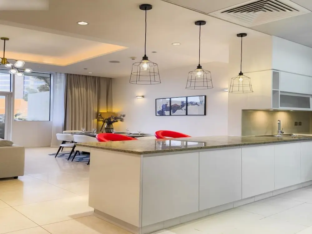 Дубай: Pvt Beach Infinity Pool Resort Living Bnbmehomes
