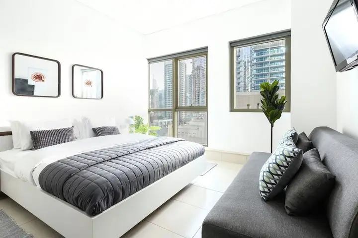 Дубай: Minutes From JBR Beach! Beautiful 1BR in Marina!