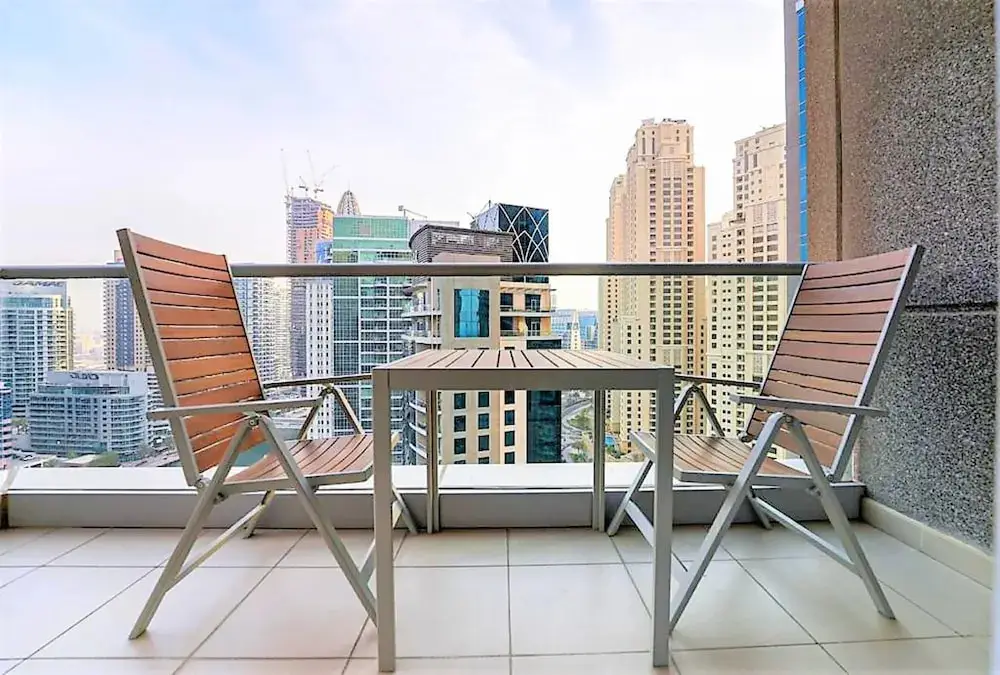 Дубай: Stunning 2 bed Balcony Marina View Dubai