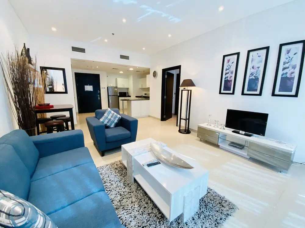 Дубай: KTH - Modern 1BR apartment Dubai Marina