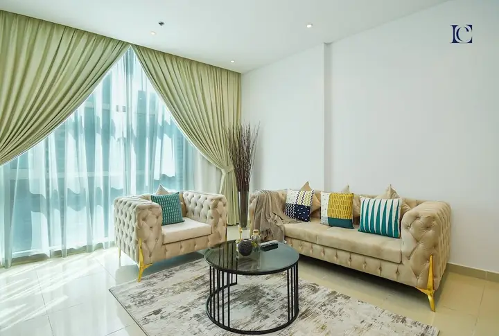 Дубай: KTH - Modern 1BR apartment Dubai Marina
