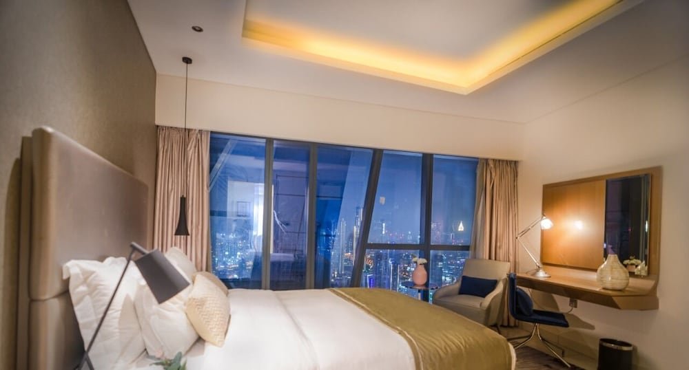 Дубай: Al Ashrafia Skyline Apts Panoramic view