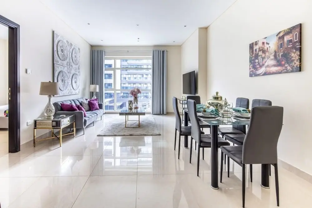 Дубай: Modern Design 1BR In Dubai Marina