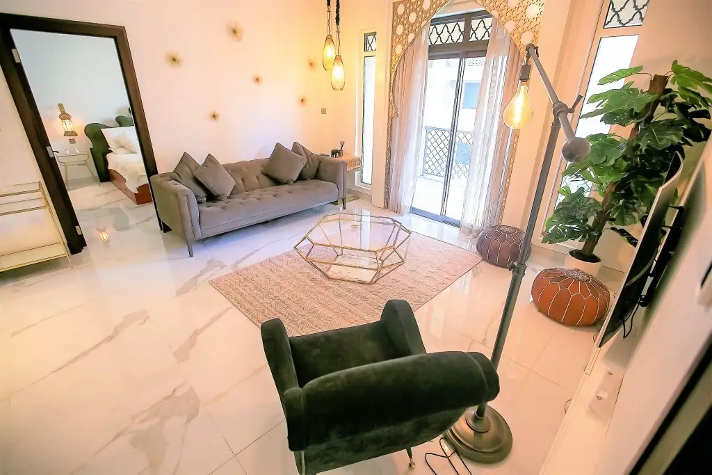 Дубай: Amazing 2 bedroom with terrace  Downtown Dubai