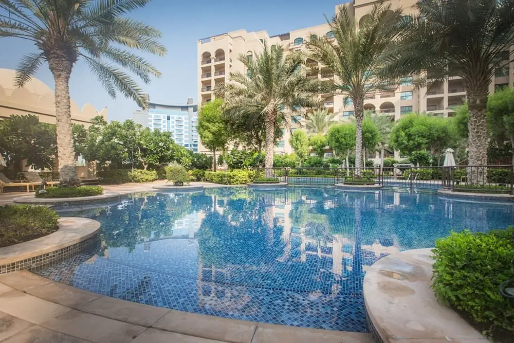 Дубай: Fairmont North Luxury 2 BR Apt Palm