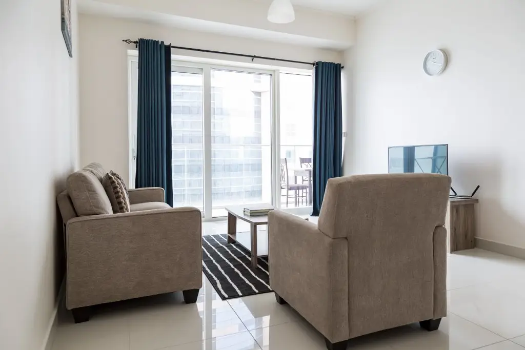 Дубай: Dubai Marina beautiful apartment with water view
