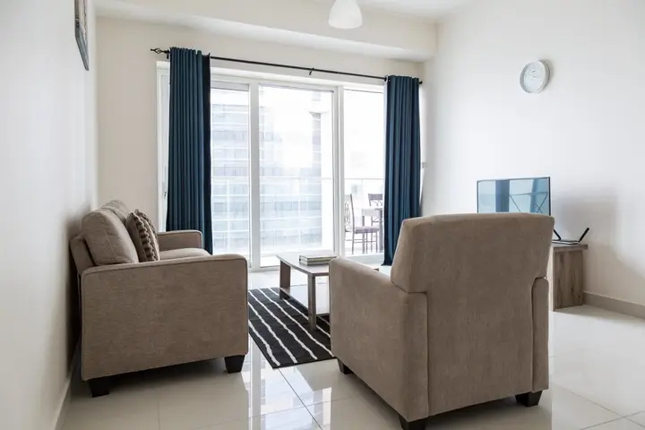 Дубай: Dubai Marina beautiful apartment with water view