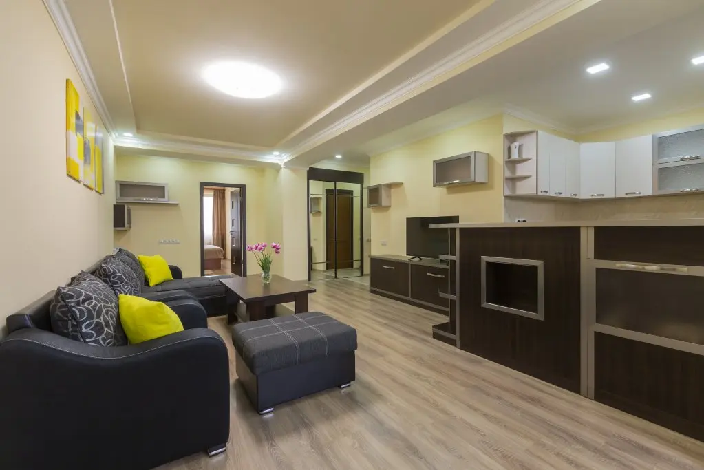 Ереван: Апартаменты Umba Apartment N5 - балкон и вид на гору Арарат