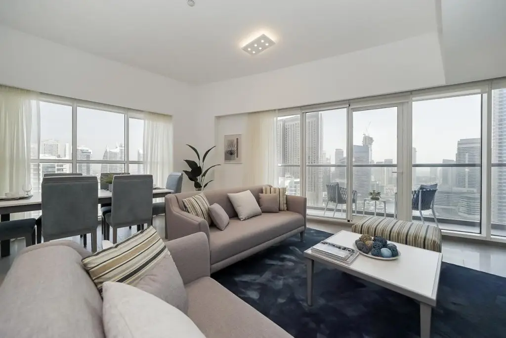 Дубай: Charming apt. Marina views floor 21 Dubai Marina