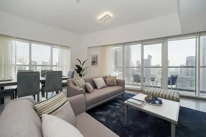 Дубай: Charming apt. Marina views floor 21 Dubai Marina
