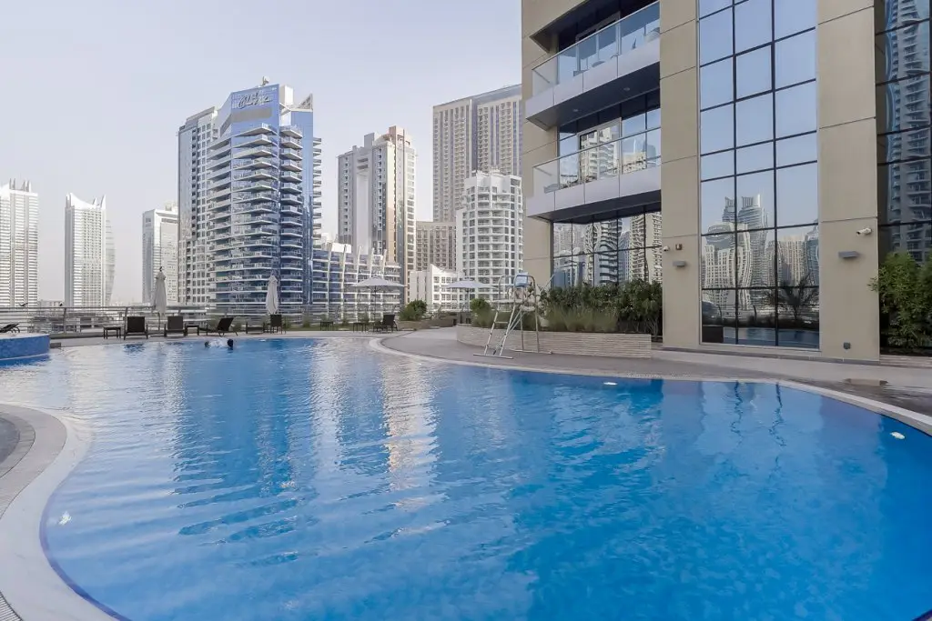 Дубай: Elegant apt. best views floor 22 Dubai Marina