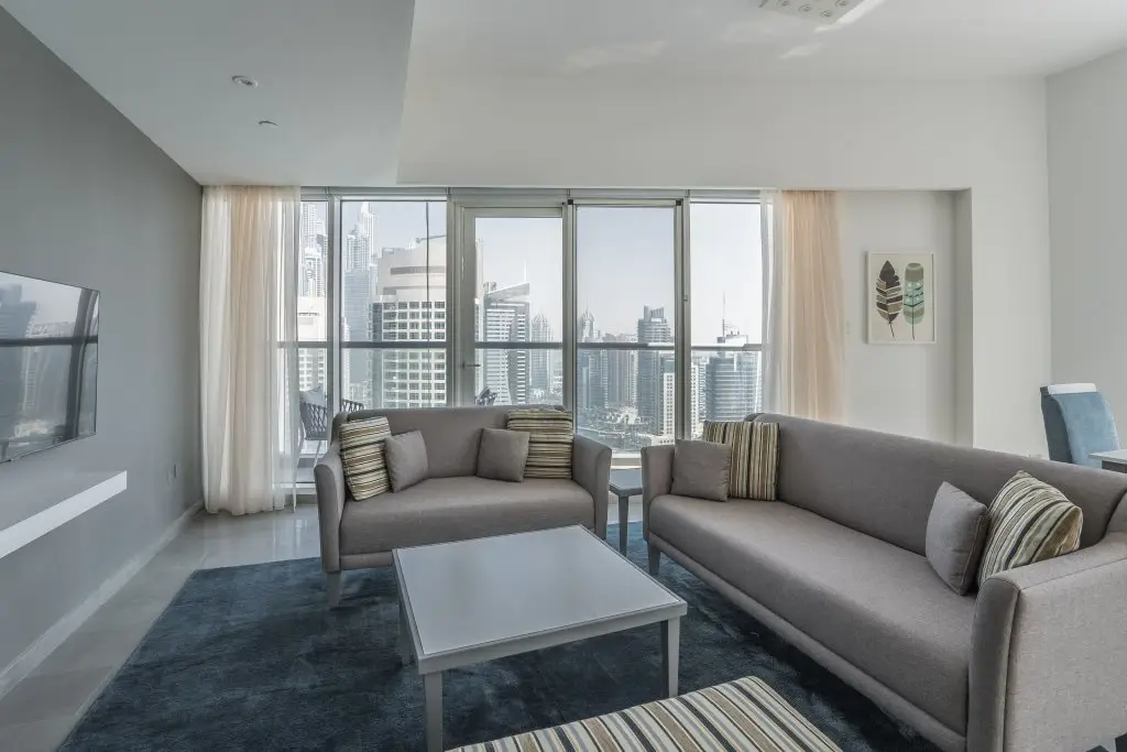 Дубай: Apt. w/incredible view floor 22 in JAM Marina