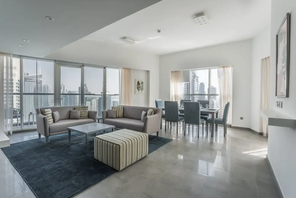 Дубай: Apt. w/incredible view floor 22 in JAM Marina