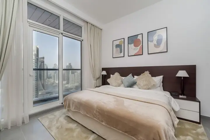 Дубай: Views to the Marina floor 22 in Dubai Marina