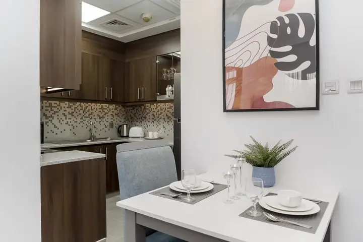 Дубай: Cozy apt. w/balcony floor 22 Dubai Marina